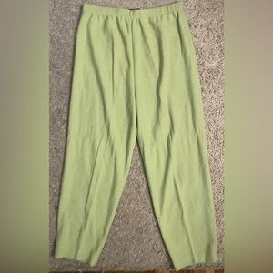ALNORAL Miss Jackson’s Tulsa green pants Large L